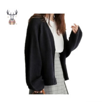 Pure Wool Knitting Clothes Clasicc Cardigan Women Sweater